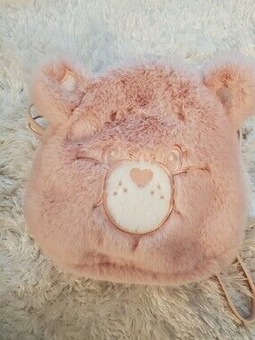 Care Bears | Light Pink Plush Backpack NWT